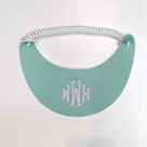 BLOOPER ACCESSORY: Monogrammed Foam Adjustable Visor