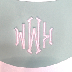 BLOOPER ACCESSORY: Monogrammed Foam Adjustable Visor