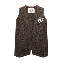 BLOOPER KIDS: Monogrammed Youth Knit Vest
