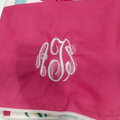BLOOPER SWIM: Monogrammed Beach Towel