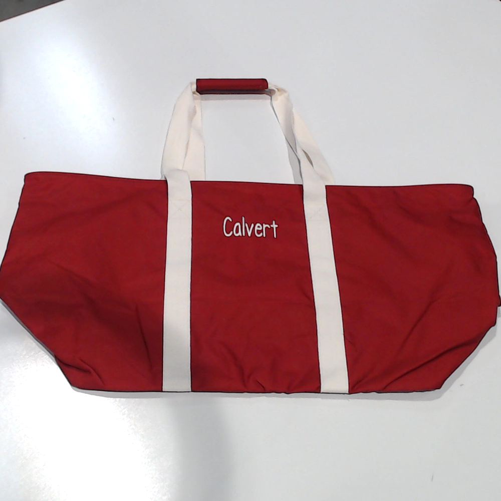 BLOOPER BAG: Monogrammed Extra Large Tote Bag