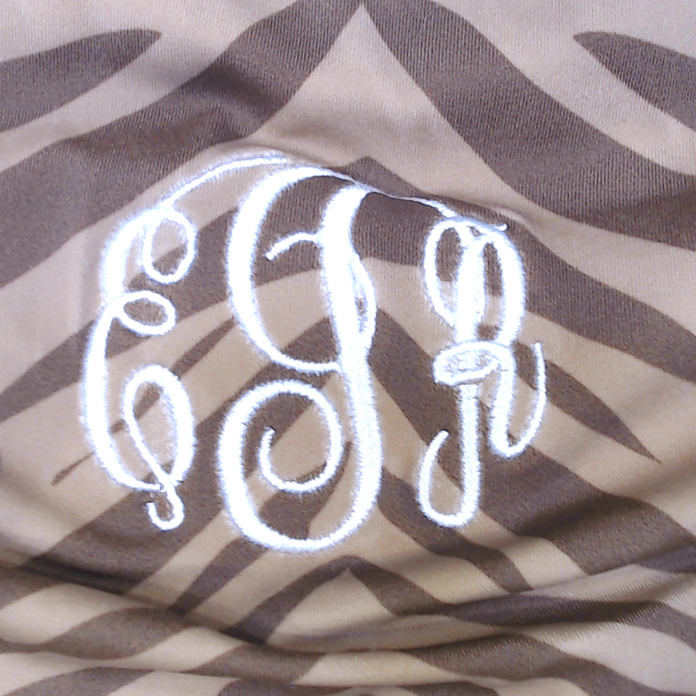 BLOOPER SWIM: Monogrammed One Piece Bathing Suit