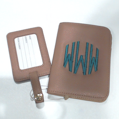 BLOOPER ACCESSORY: Monogrammed Travel Set