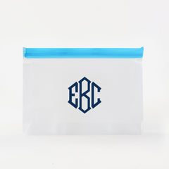 Monogrammed Airtight Dry Bag in Blue