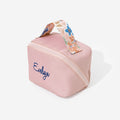 monogrammed makeup bag in autumn whimsy