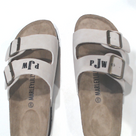BLOOPER SHOES: Monogrammed Double Strap Sandals