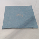 BLOOPER ACCESSORY: Monogrammed Linen Pillow Case