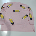BLOOPER CLOTHING: BLANK Sequin Teacher Sweatshirt