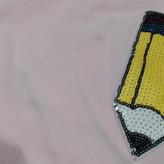 BLOOPER CLOTHING: BLANK Sequin Teacher Sweatshirt
