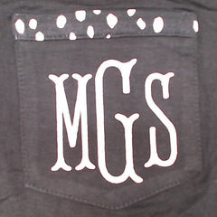 BLOOPER CLOTHING: Monogrammed Pajama Shirt