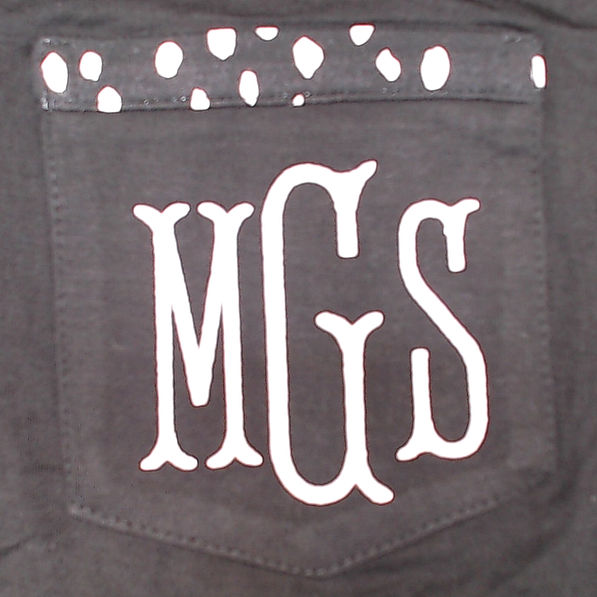 BLOOPER CLOTHING: Monogrammed Pajama Shirt