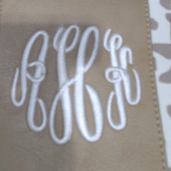 BLOOPER BAG: Monogrammed Leopard Weekender
