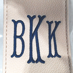 BLOOPER BAG: Monogrammed Clear Stadium Crossbody Bag