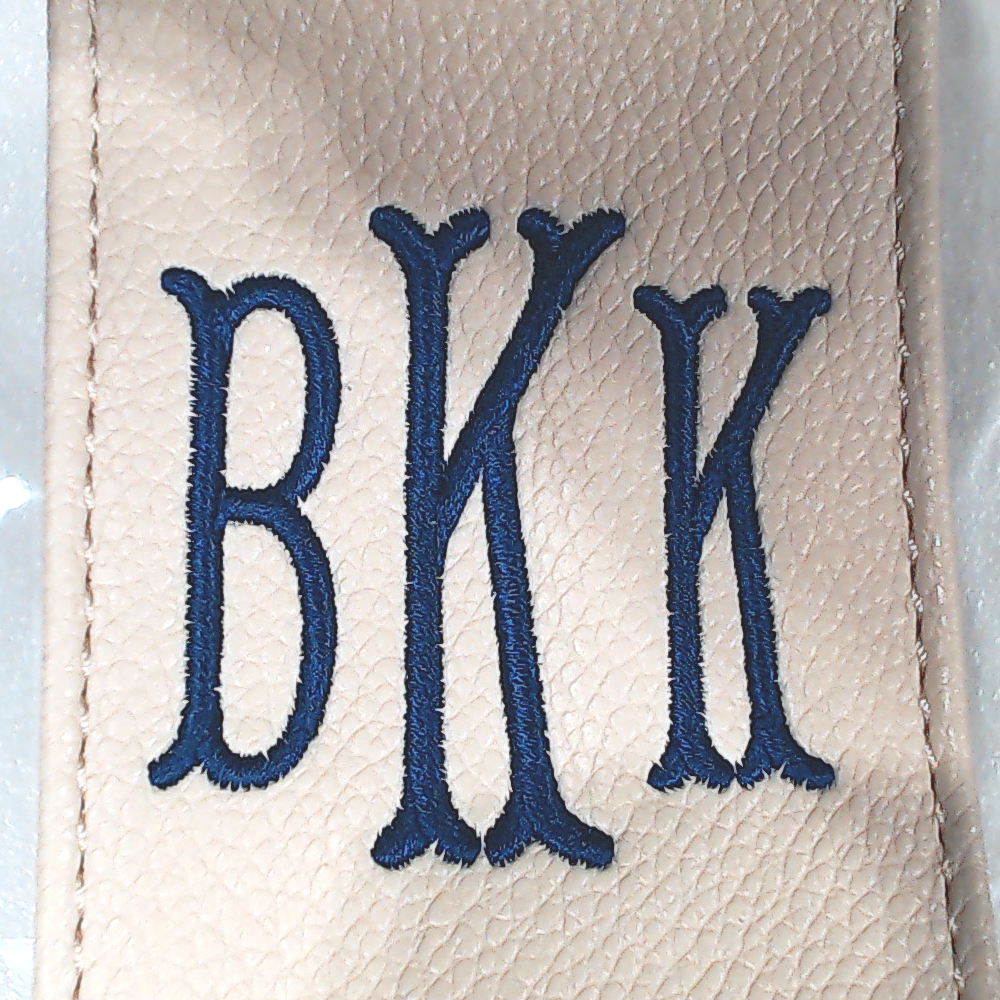 BLOOPER BAG: Monogrammed Clear Stadium Crossbody Bag