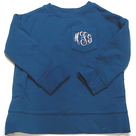 BLOOPER KIDS: Monogrammed Kids Crewneck Sweatshirt
