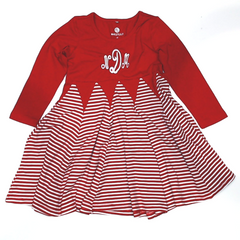 BLOOPER KIDS: Monogrammed Kids Twirl Dress