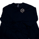 BLOOPER CLOTHING: Monogrammed Peplum Top
