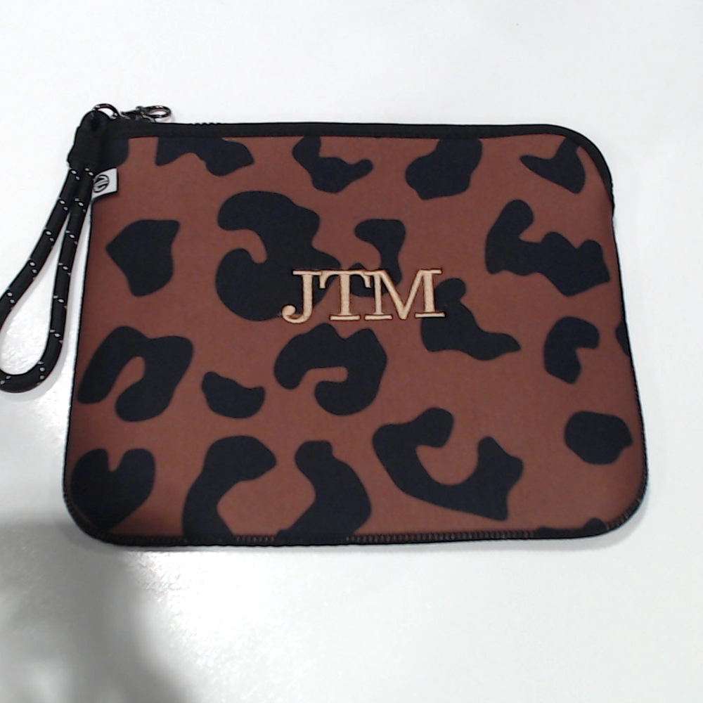 BLOOPER ACCESSORY: Monogrammed Neoprene Wristlet
