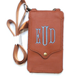 BLOOPER BAG: Monogrammed Phone Crossbody