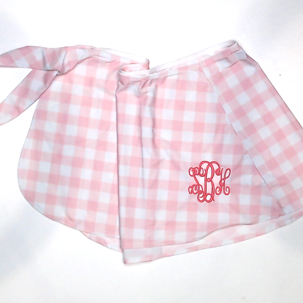 BLOOPER SWIM: Monogrammed Sarong