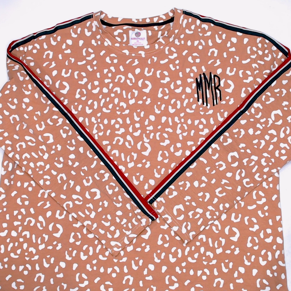 BLOOPER CLOTHING: Monogrammed Lightweight Sweatshirt
