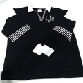 BLOOPER CLOTHING: Monogrammed Colorblock Sweatshirt