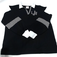 BLOOPER CLOTHING: Monogrammed Colorblock Sweatshirt