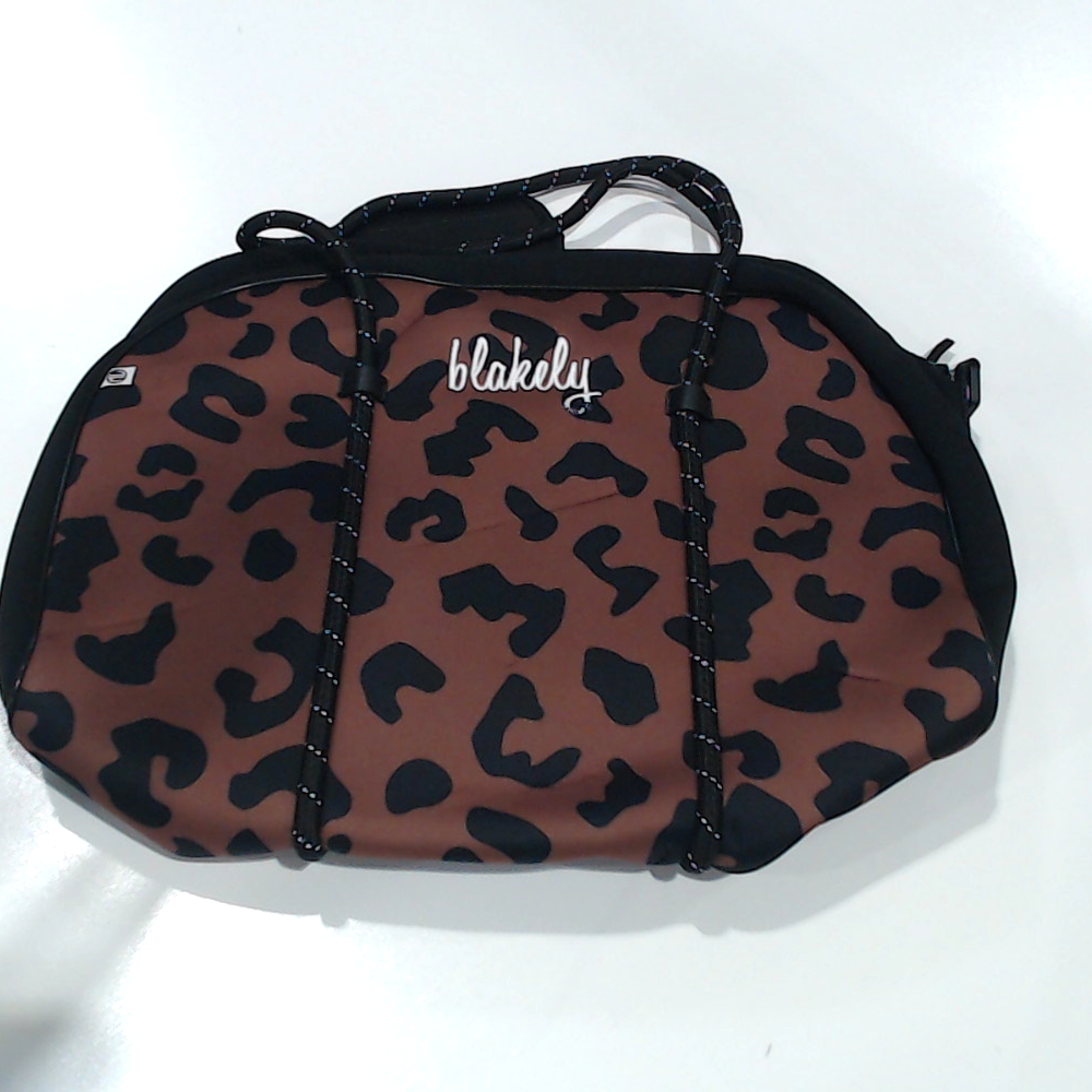BLOOPER BAG: Monogrammed Neoprene Gym Bag