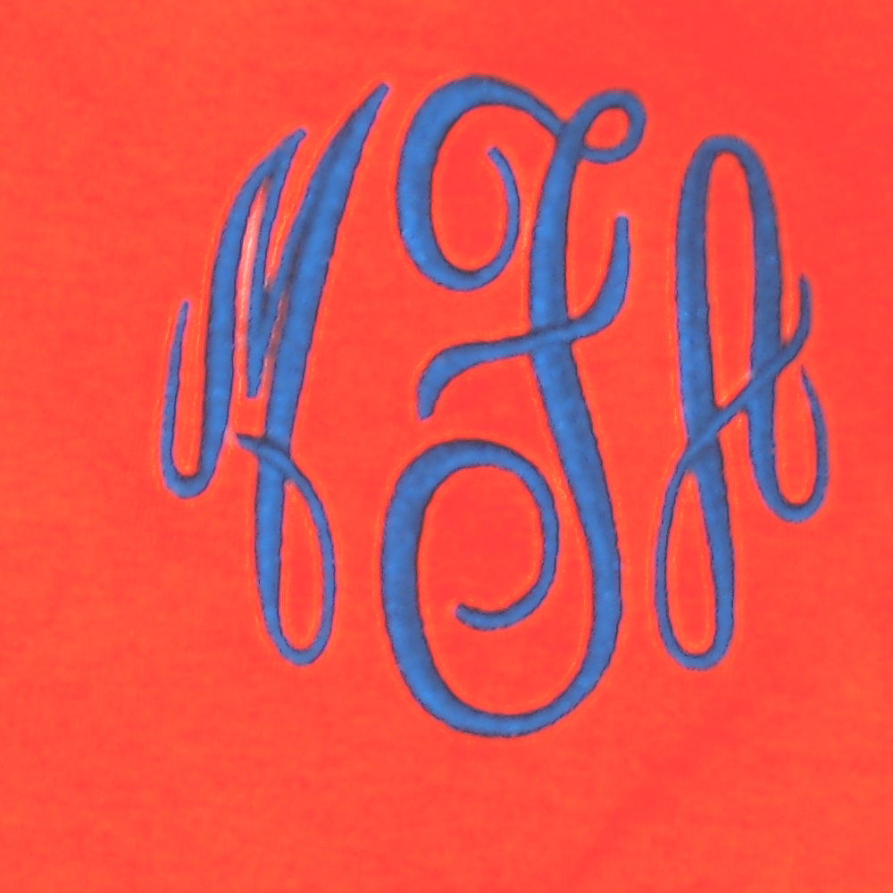 BLOOPER CLOTHING: Monogrammed Quarter Zip Sweatshirt