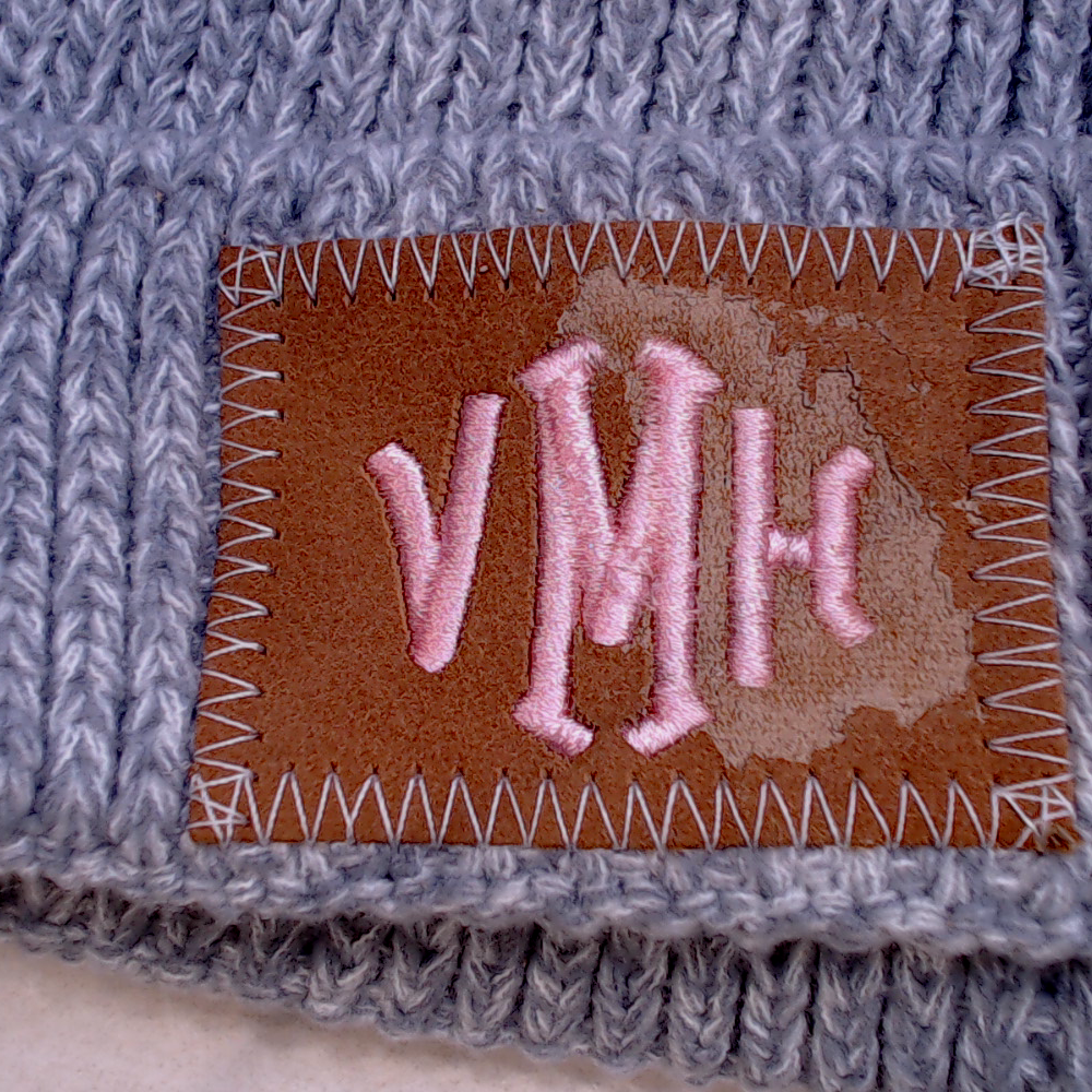 BLOOPER ACCESSORY: Monogrammed Beanie
