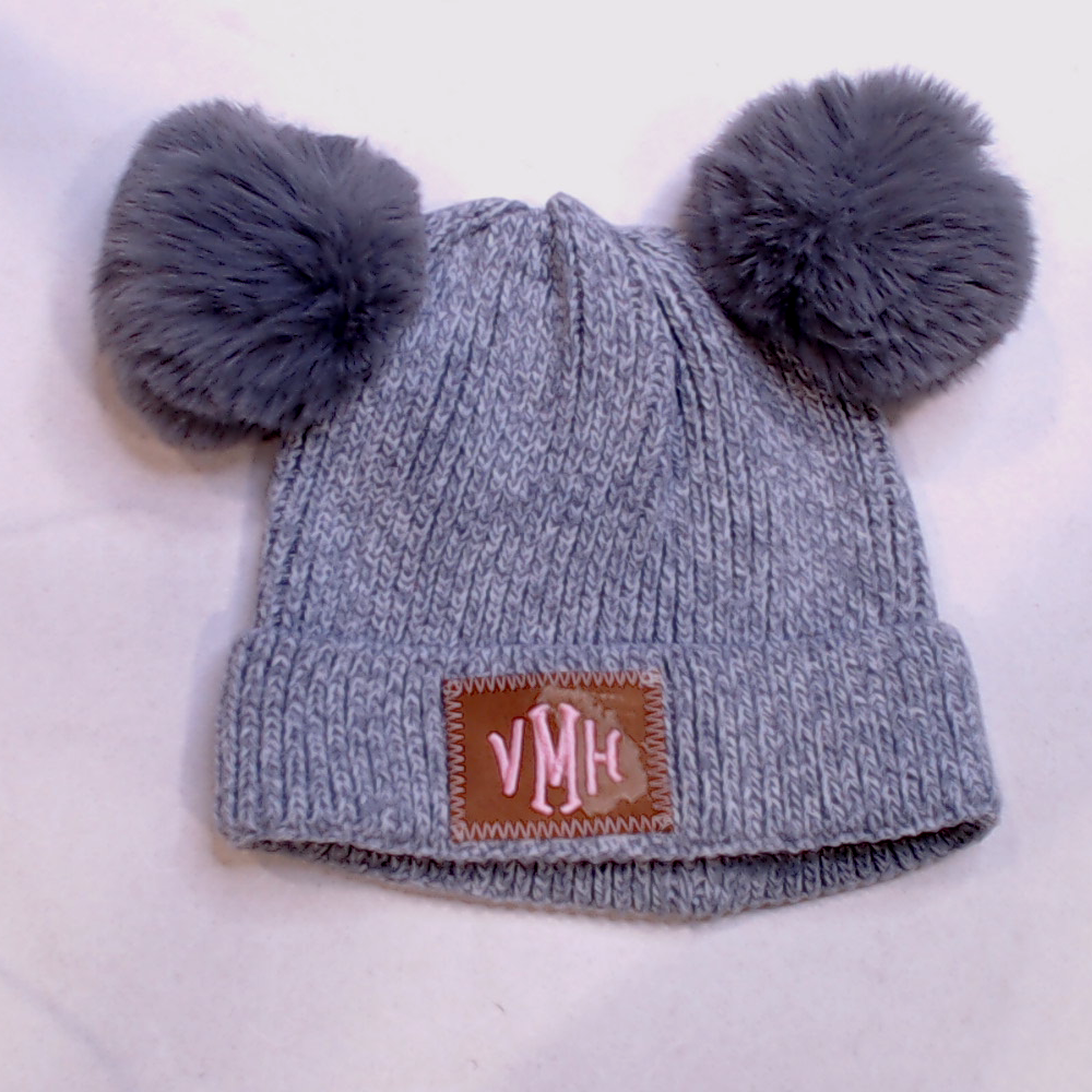BLOOPER ACCESSORY: Monogrammed Beanie