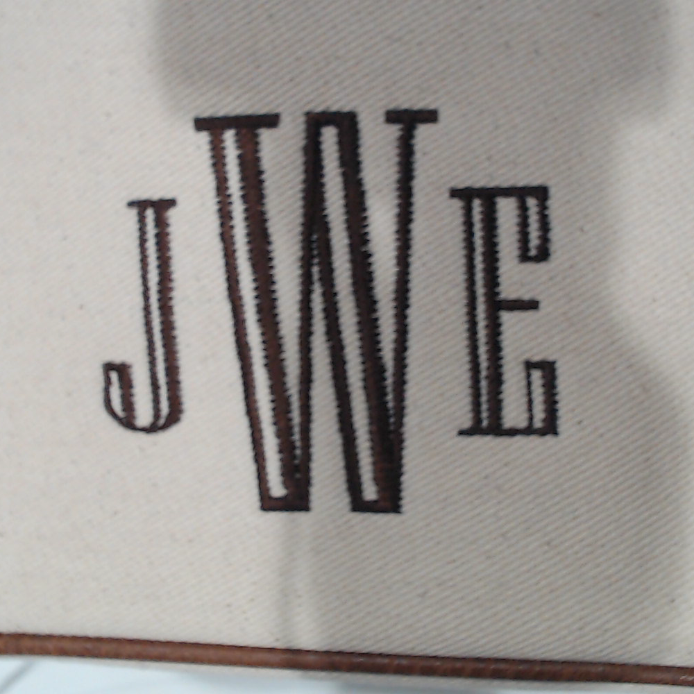 BLOOPER ACCESSORY: Monogrammed Vintage Train Case