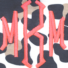 BLOOPER SWIM: Monogrammed Cover Up