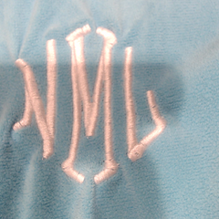 BLOOPER CLOTHING: Monogrammed Puff Sleeve Fleece Pullover