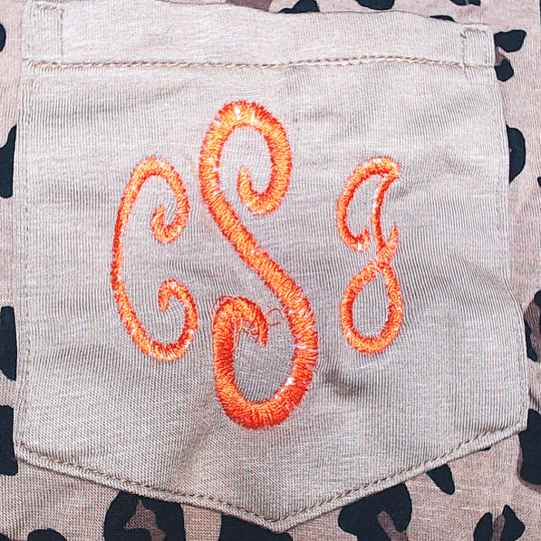 BLOOPER CLOTHING: Monogrammed Pajama Shirt