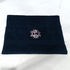 BLOOPER ACCESSORY: Monogrammed Hand Towel