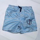 BLOOPER KIDS: Monogrammed Boys Swim Trunks