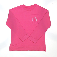 BLOOPER KIDS: Monogrammed Kids Crewneck Sweatshirt