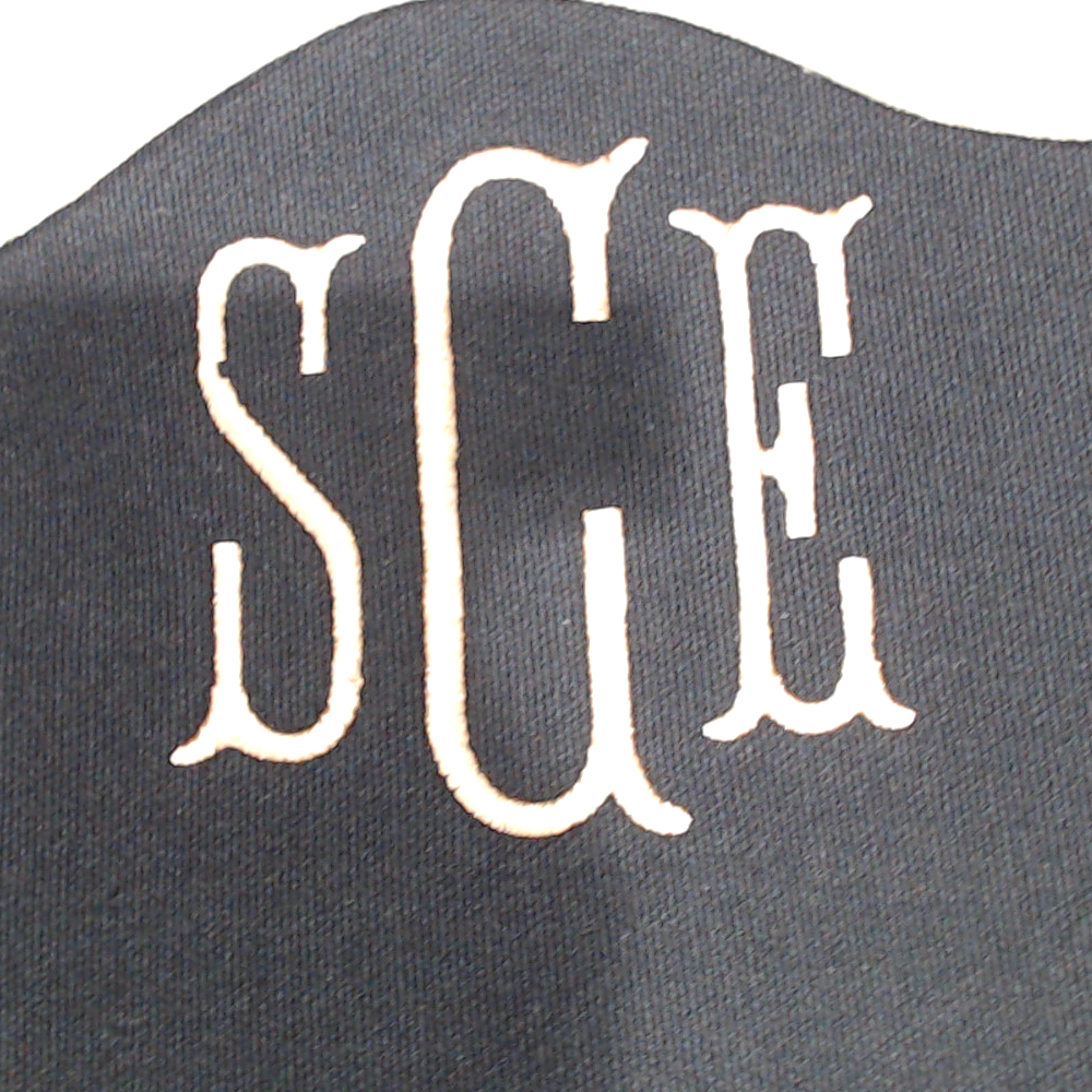 BLOOPER BAG: Monogrammed Wavy Top Weekender