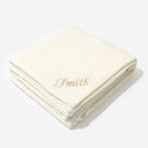 Personalized Plush Blanket | Ivory