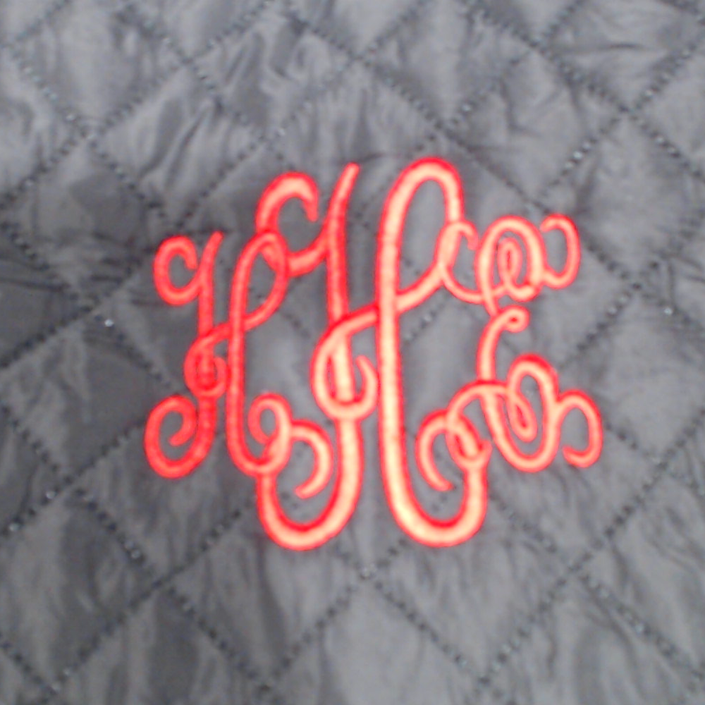 BLOOPER BAG: Monogrammed Diamond Quilted Weekender