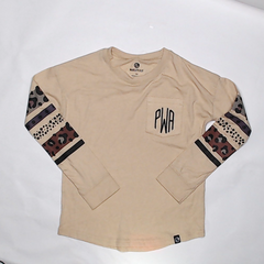 BLOOPER KIDS: Monogrammed Kids Long Sleeve Shirt