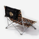 Monogrammed Beach Chair | Cheetah