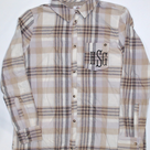 BLOOPER CLOTHING: Monogrammed Plaid Layering Tunic