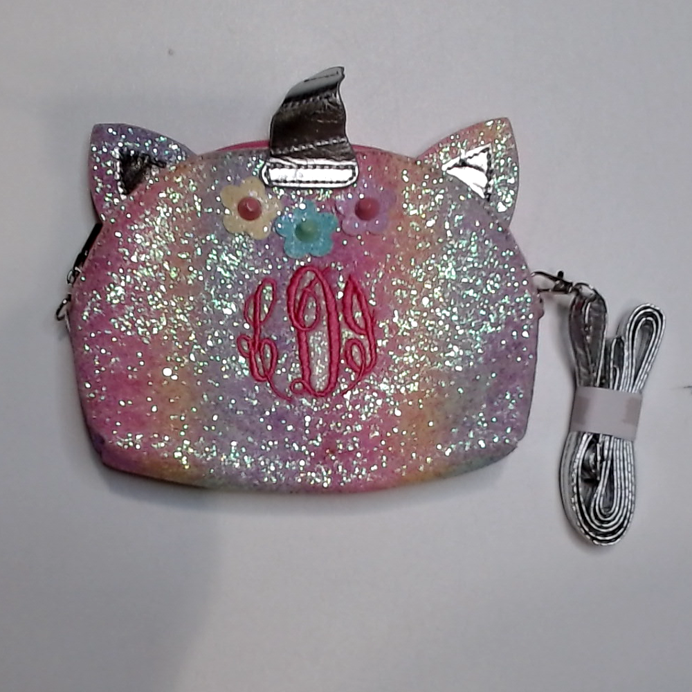 BLOOPER KIDS: Monogrammed Kids Unicorn Crossbody