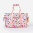 Monogrammed Kids Weekend Bag | Coral Floral