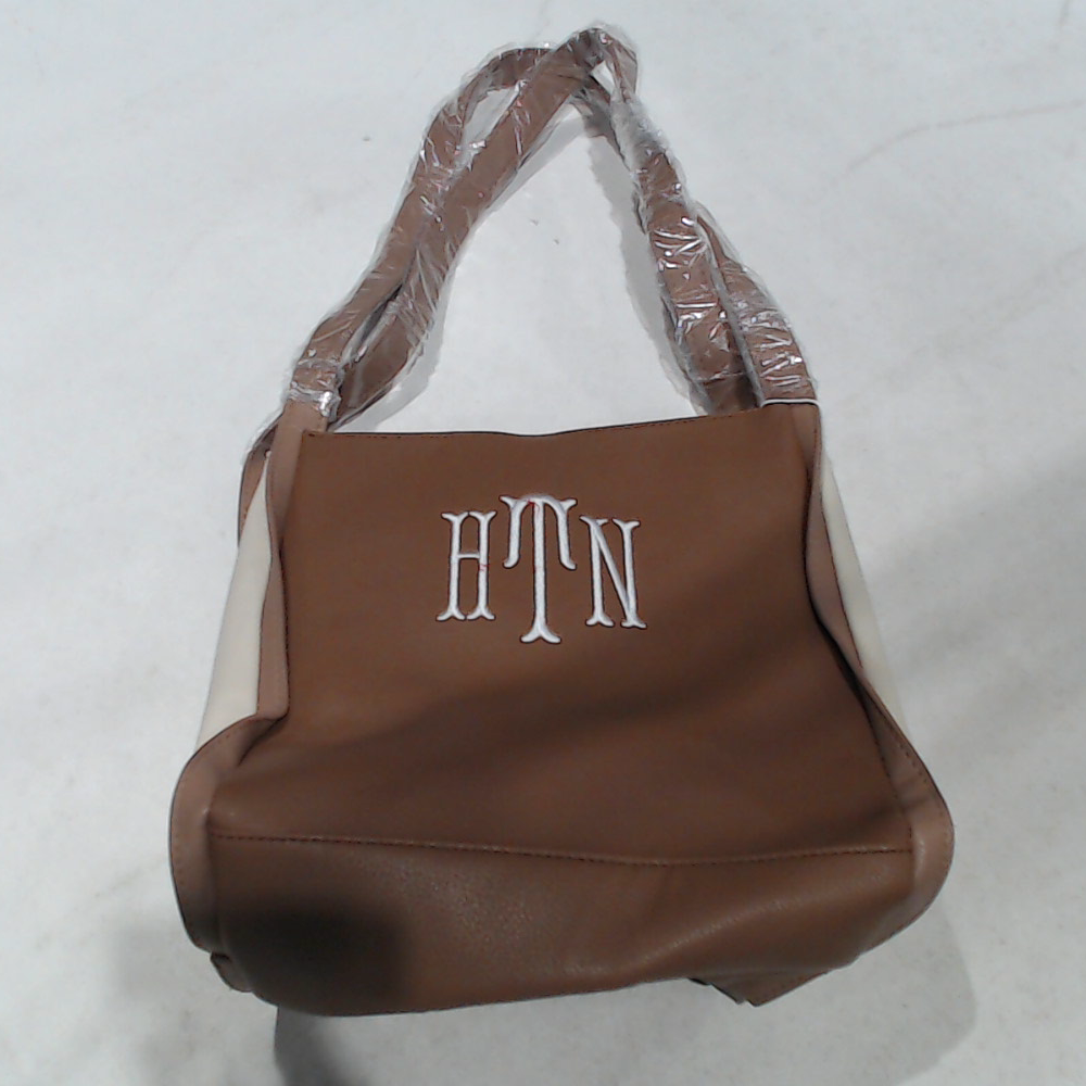 BLOOPER BAG: Monogrammed Shoulder Tote