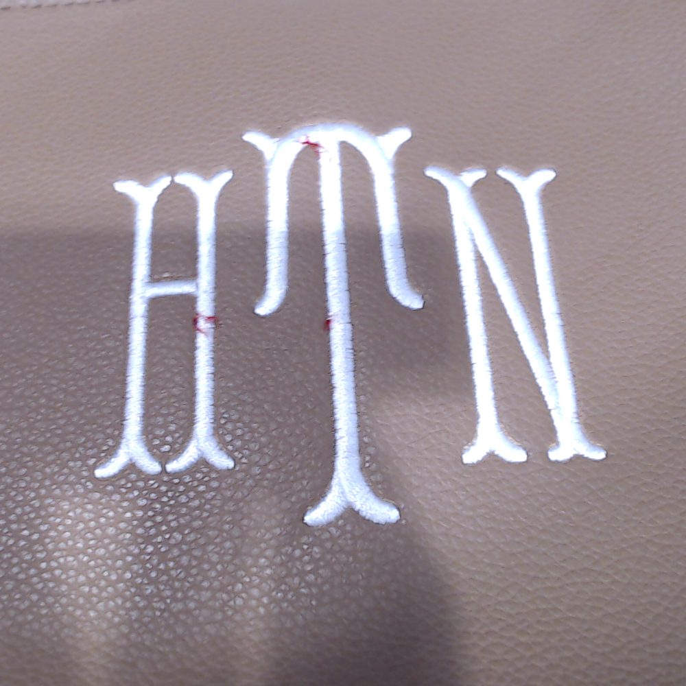 BLOOPER BAG: Monogrammed Shoulder Tote
