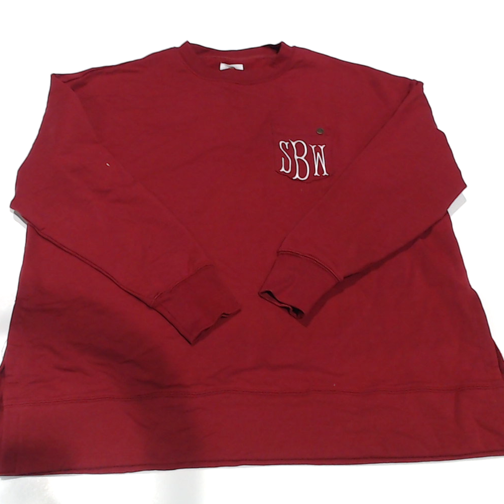 BLOOPER CLOTHING: Monogrammed Crewneck Sweatshirt