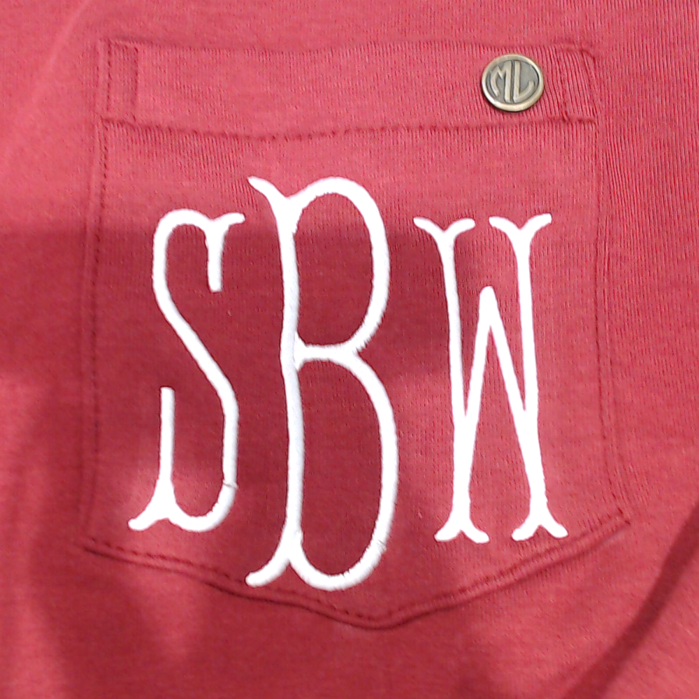 BLOOPER CLOTHING: Monogrammed Crewneck Sweatshirt